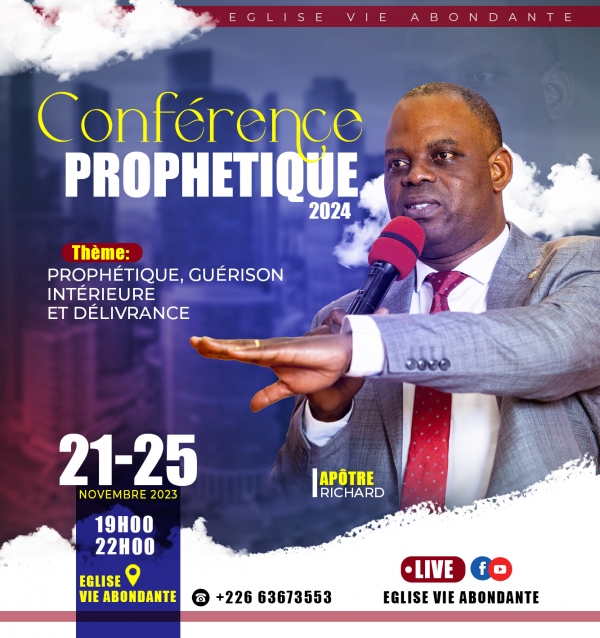 Conf&eacute;rence Proph&eacute;tique 2024